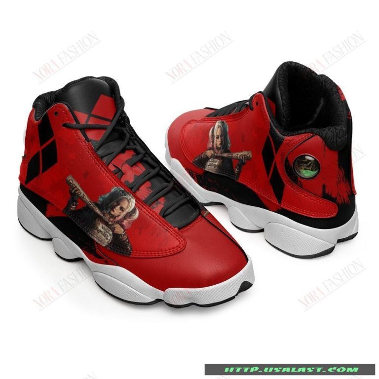 Harley-Quinn-Air-Jordan-13-Shoes-2