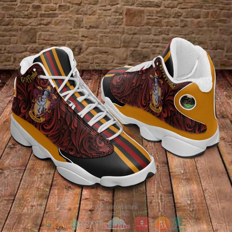 Harry-Potter-Gryffindor-Red-Air-Jordan-13-Sneaker-Shoes-1