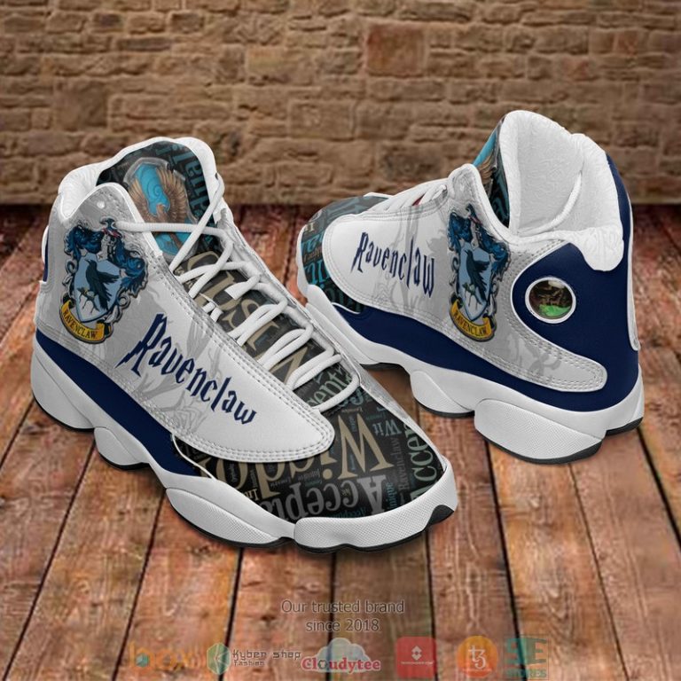 Harry-Potter-Ravenclaw-Blue-Grey-Air-Jordan-13-Sneaker-Shoes-1