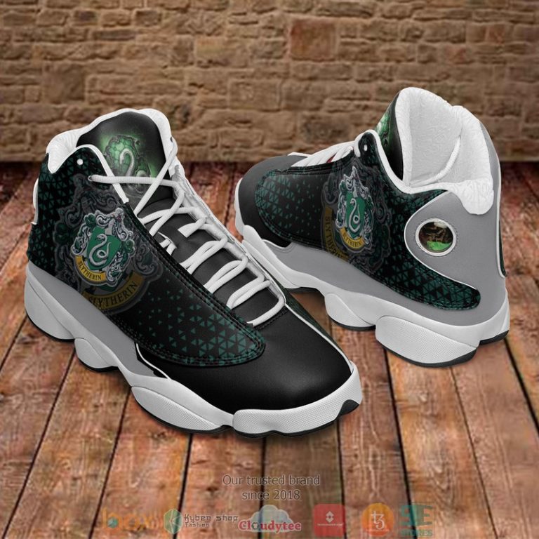 Harry-Potter-Slytherin-Air-Jordan-13-Sneaker-Shoes-1
