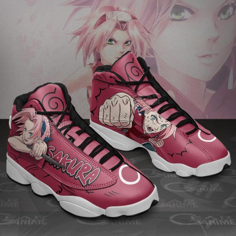 Haruno-Sakura-Sneakers-Air-Jordan-13-Sneaker-Shoes-1