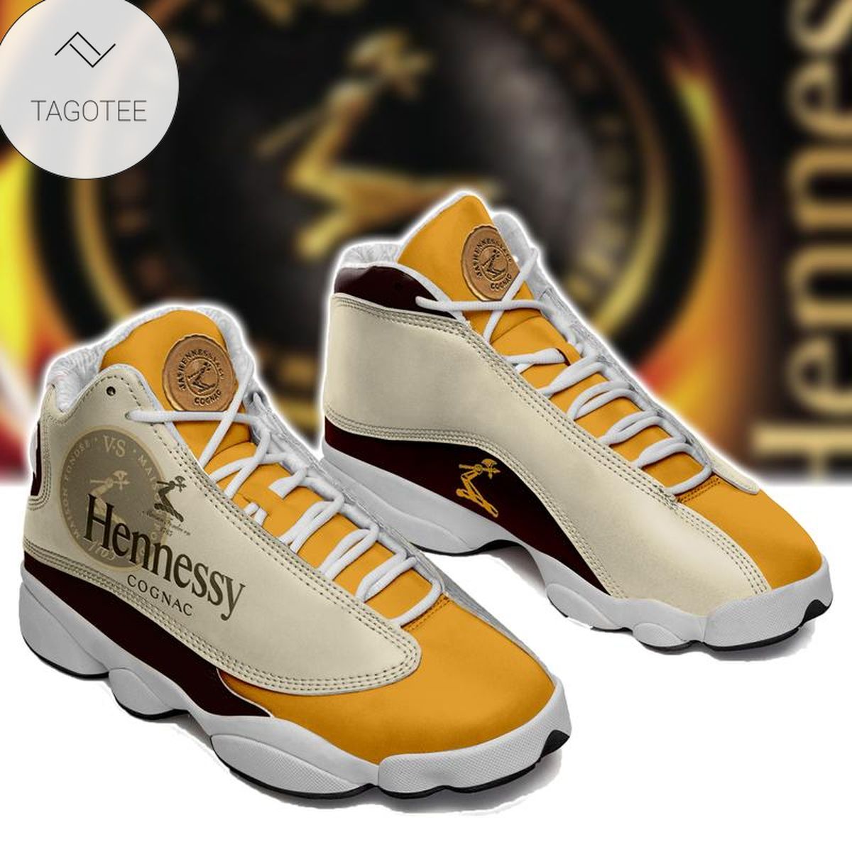 Hennessy Cognac Sneakers Air Jordan 13 Shoes Hennessy Cognac Sneakers Air Jordan 13 Shoes