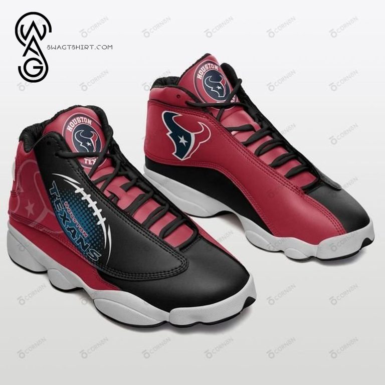 Houston-Texans-Football-Team-Air-Jordan-13-Shoes-1