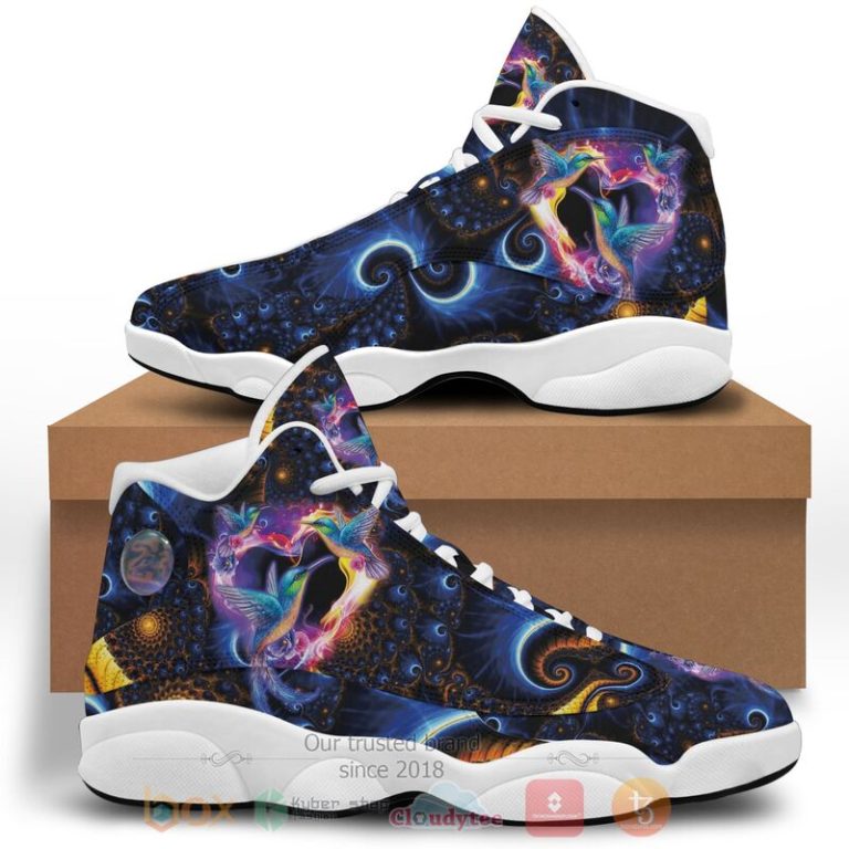 Hummingbirds-Multi-Color-Air-Jordan-13-Shoes-1
