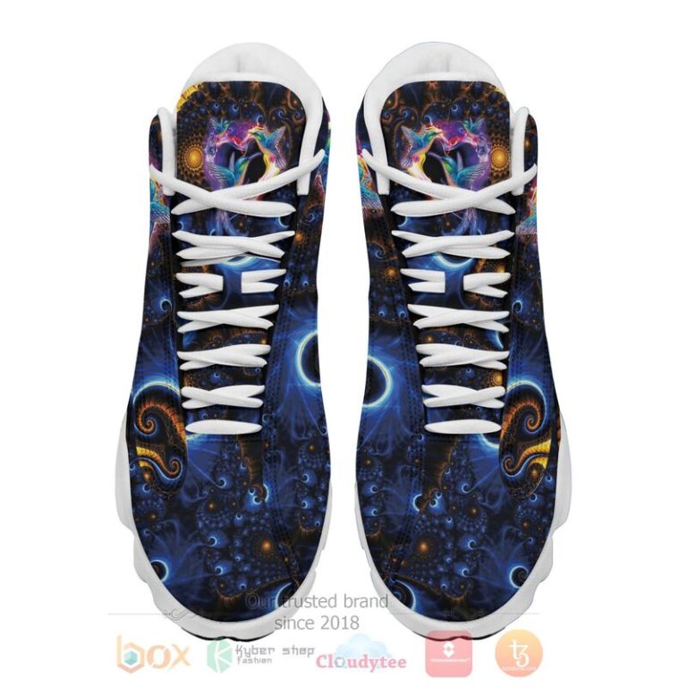 Hummingbirds-Multi-Color-Air-Jordan-13-Shoes-2