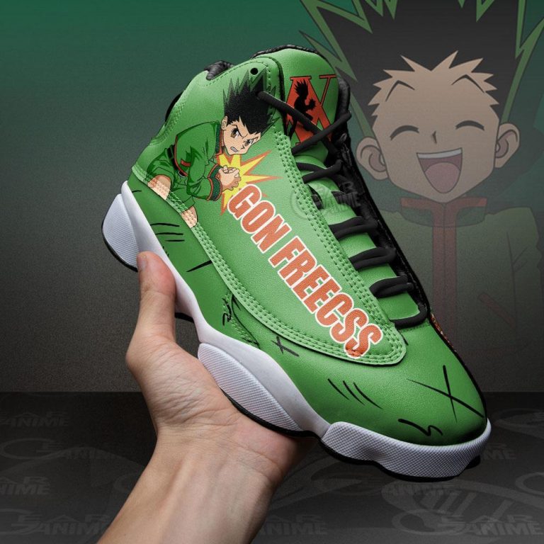 Hunter-X-Hunter-Gon-Freecss-Air-Jordan-13-Sneaker-Shoes-2