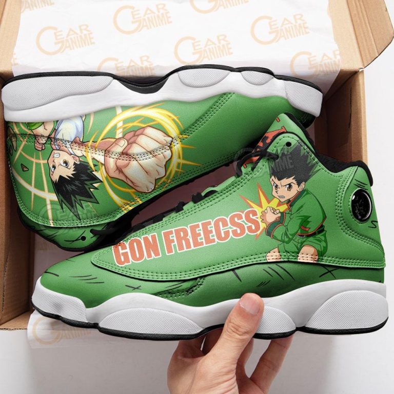 Hunter-X-Hunter-Gon-Freecss-Air-Jordan-13-Sneaker-Shoes-3