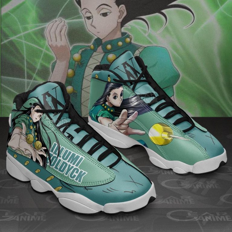 Hunter-X-Hunter-Illumi-Zoldyck-Air-Jordan-13-Sneaker-Shoes-1