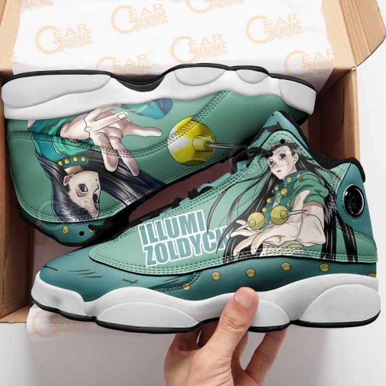 Hunter-X-Hunter-Illumi-Zoldyck-Air-Jordan-13-Sneaker-Shoes-2
