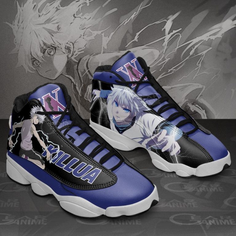 Hunter-X-Hunter-Killua-Zoldyck-Air-Jordan-13-Sneaker-Shoes-1