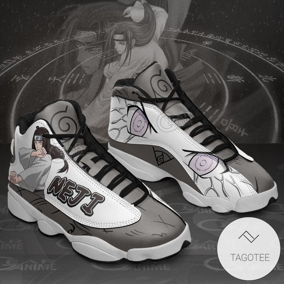 Hyuga Neji Sneakers Custom Anime Air Jordan 13 Shoes Hyuga Neji Sneakers Custom Anime Air Jordan 13 Shoes