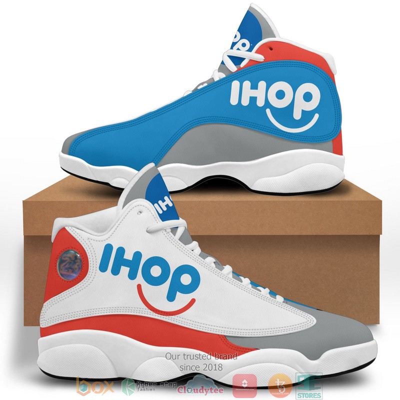 Ihop Logo Bassic Air Jordan 13 Sneaker Shoes Ihop Logo Bassic Air Jordan 13 Sneaker Shoes