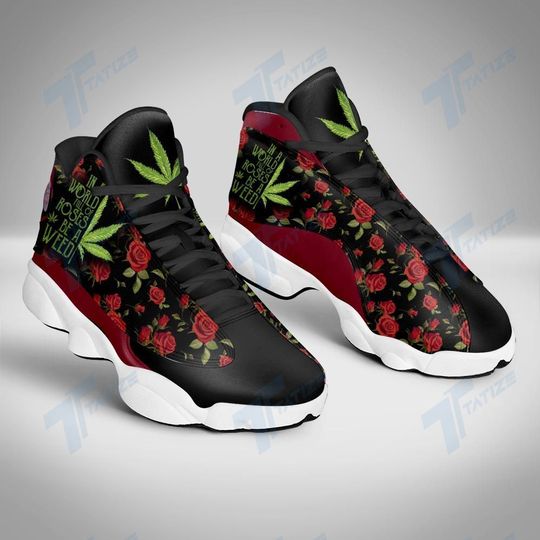 In-A-World-Full-Of-Rose-Be-A-Weed-Air-Jordan-13-Sneakershoes-Limited-Edition-4