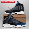 Indianapolis Colts Nfl Football Team Custom Name Air Jordan 13 Shoes