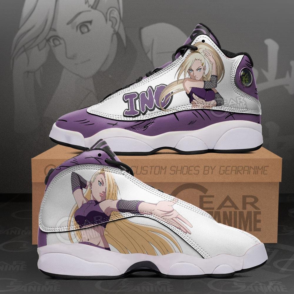 Ino Yamanaka Naruto Anime Air Jordan 13 Shoes Ino Yamanaka Naruto Anime Air Jordan 13 Shoes