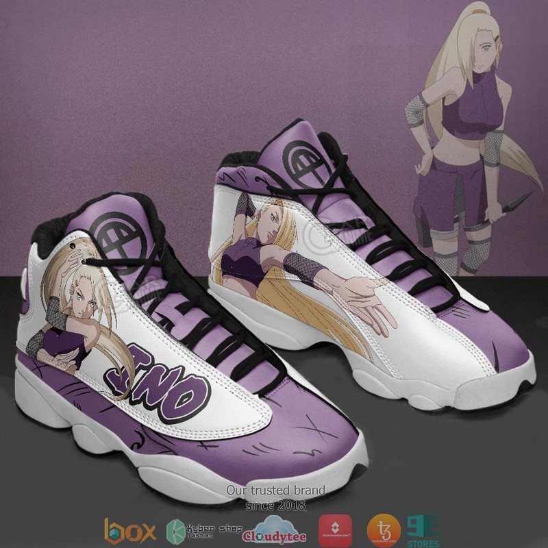 Ino Yamanaka Naruto Anime Air Jordan 13 Sneaker Shoes Ino Yamanaka Naruto Anime Air Jordan 13 Sneaker Shoes