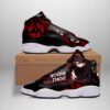 Itachi Jutsu Sharingan Eyes Naruto Anime Air Jordan 13 Shoes
