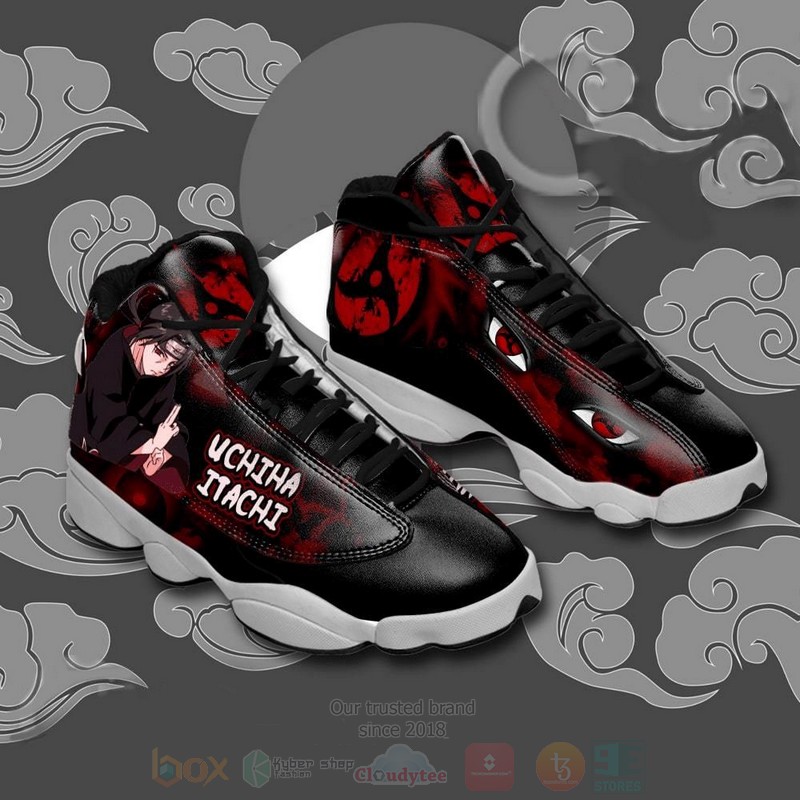 Itachi Sharingan Eyes Naruto Anime Air Jordan 13 Shoes Itachi Sharingan Eyes Naruto Anime Air Jordan 13 Shoes
