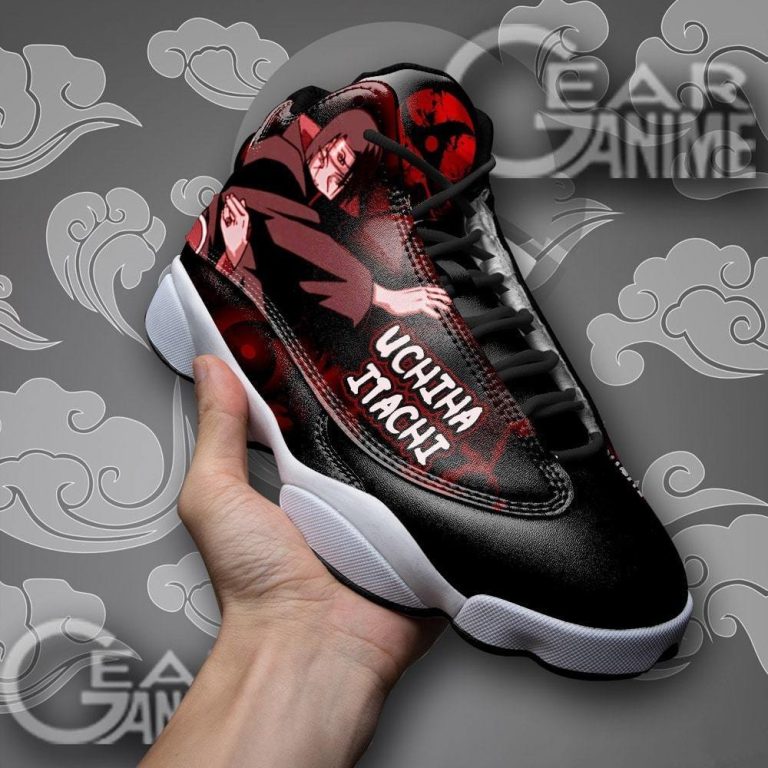 Itachi-Sharingan-Naruto-Anime-Air-Jordan-13-Shoes-3