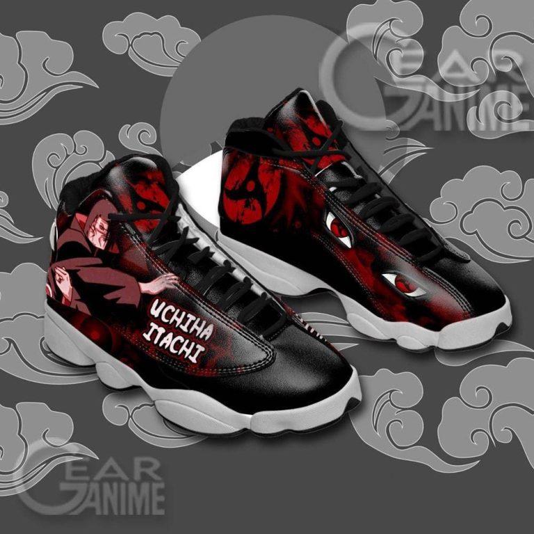 Itachi-Sharingan-Naruto-Anime-Air-Jordan-13-Shoes-4