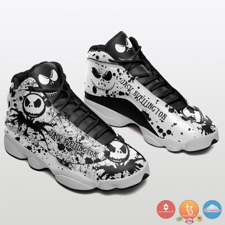 Jack-Skellington-Air-Jordan-13-Shoes-1