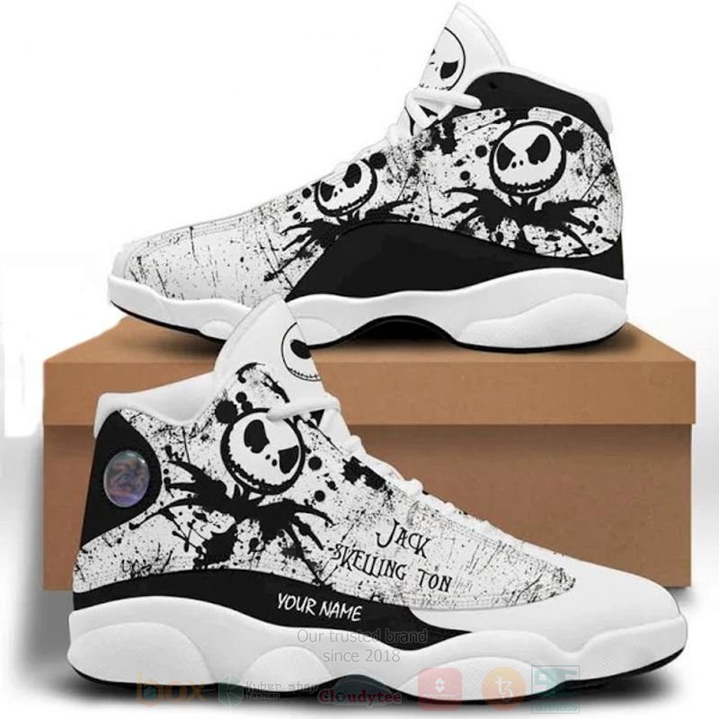 Jack Skellington Air Jordan 13 Shoes 4 Jack Skellington Air Jordan 13 Shoes 4
