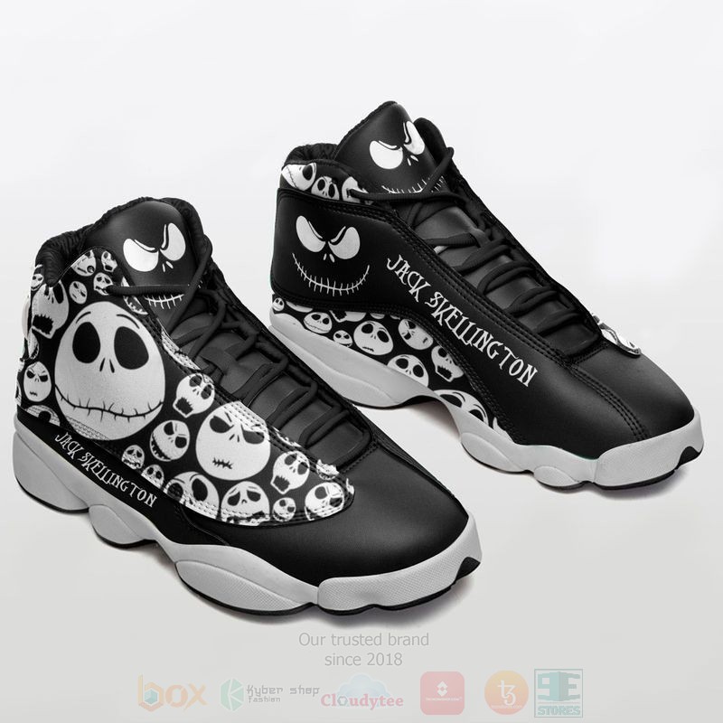 Jack Skellington Air Jordan 13 Shoes 6 Jack Skellington Air Jordan 13 Shoes 6