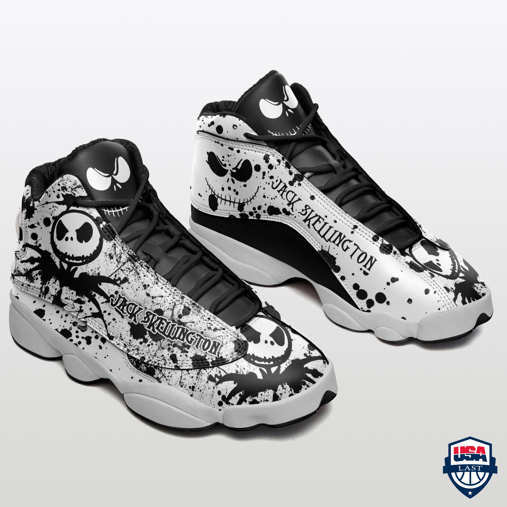 Jack Skellington Air Jordan 13 Shoes Sneaker Jack Skellington Air Jordan 13 Shoes Sneaker