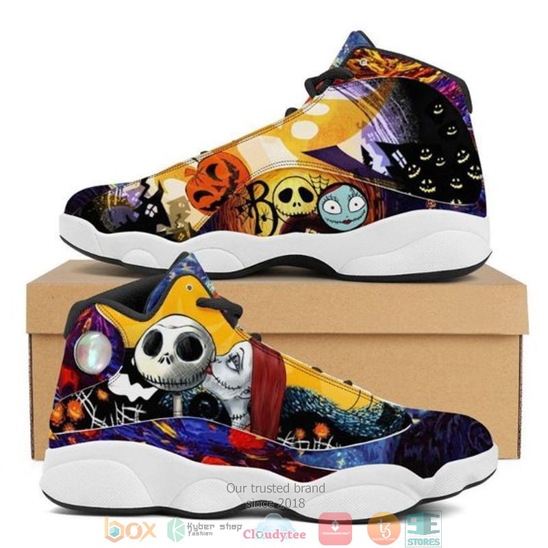 Jack Skellington Air Jordan 13 Sneaker Shoes 3 Jack Skellington Air Jordan 13 Sneaker Shoes 3