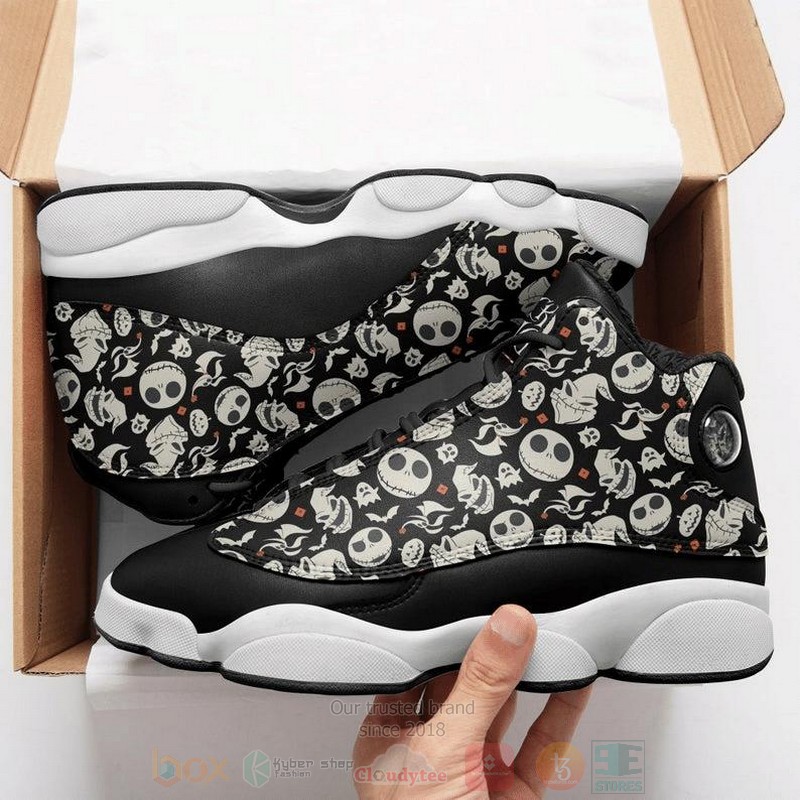 Jack Skellington The Nightmare Cartoon Air Jordan 13 Shoes Jack Skellington The Nightmare Cartoon Air Jordan 13 Shoes