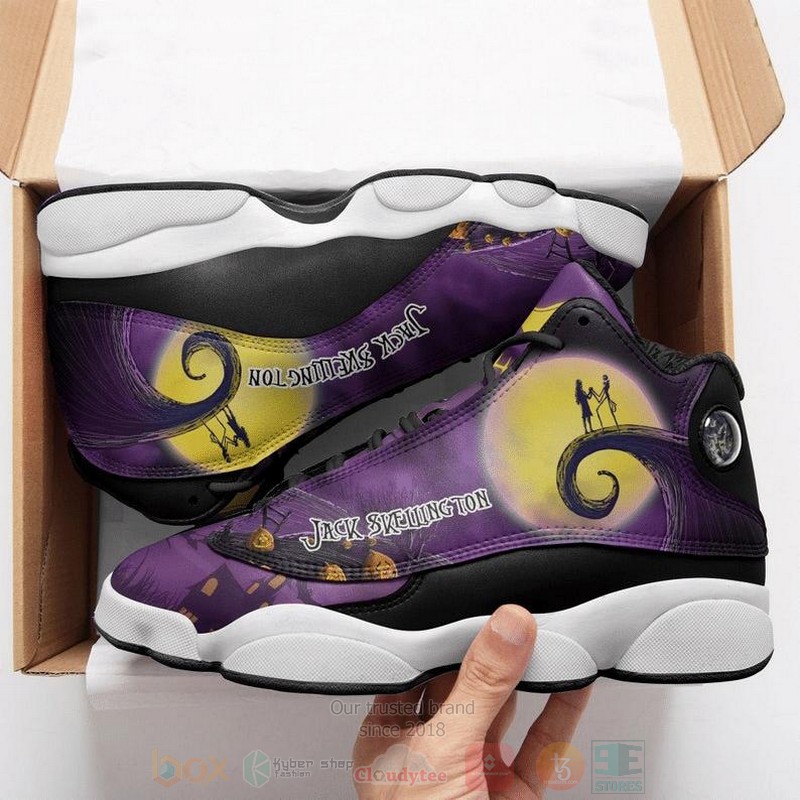 Jack Skellington The Nightmare Cartoon V16 Air Jordan 13 Shoes Jack Skellington The Nightmare Cartoon V16 Air Jordan 13 Shoes