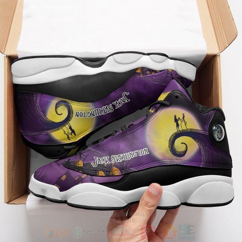 Jack Skellington The Nightmare Starry Night Air Jordan 13 Shoes Jack Skellington The Nightmare Starry Night Air Jordan 13 Shoes