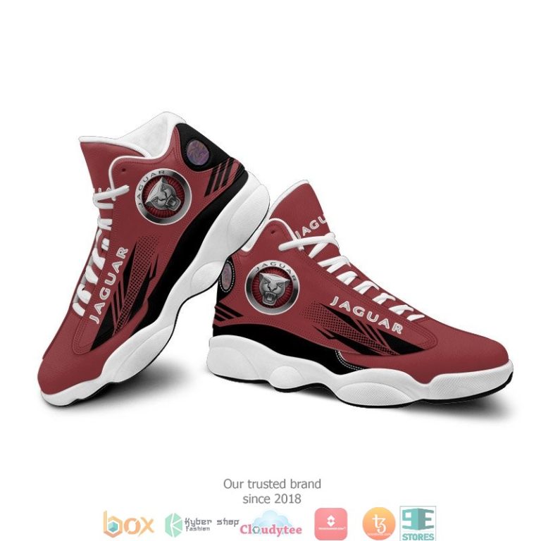 Jaguar-Cars-Pink-Air-Jordan-13-Sneaker-Shoes-3