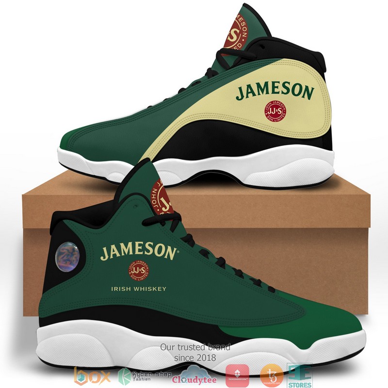 Jameson Irish Whiskey Air Jordan 13 Sneaker Shoes 2 Jameson Irish Whiskey Air Jordan 13 Sneaker Shoes 2