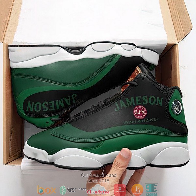 Jameson Irish Whiskey Air Jordan 13 Sneaker Shoes Jameson Irish Whiskey Air Jordan 13 Sneaker Shoes