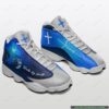 Jesus Walk By Faith Air Jordan 13 Sneaker