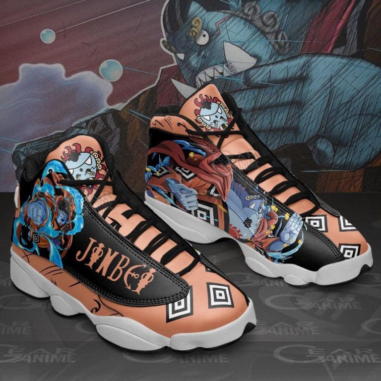 Jinbei-Anime-One-Piece-Air-Jordan-13-Shoes-1