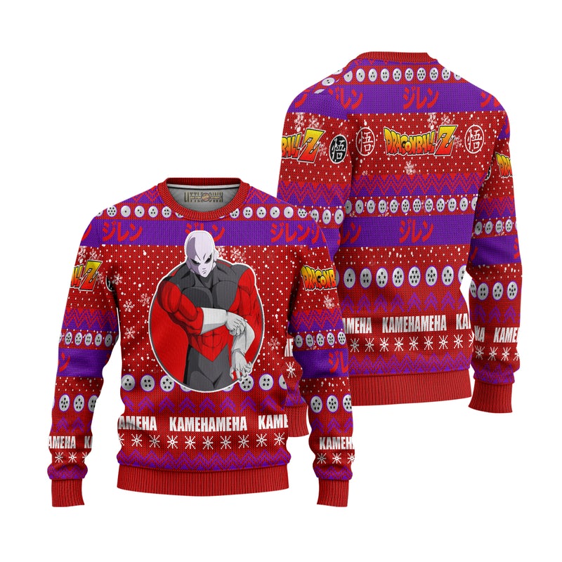 Jiren Anime Ugly Christmas Sweater Dragon Ball Z Xmas Gift Jiren Anime Ugly Christmas Sweater Dragon Ball Z Xmas Gift