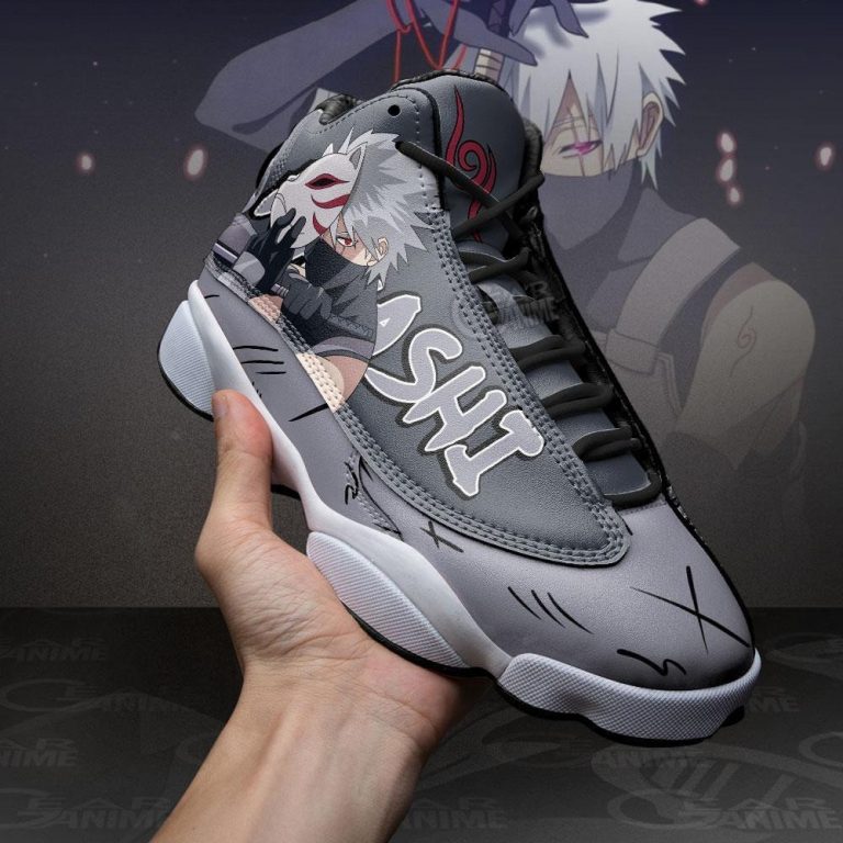 Kakashi-Anbu-Anime-Air-Jordan-13-Shoes-2