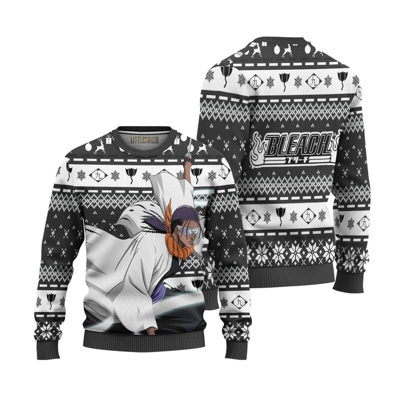 Kaname Tousen Ugly Christmas Sweater Custom Bleach Anime Xmas Gift Kaname Tousen Ugly Christmas Sweater Custom Bleach Anime Xmas Gift