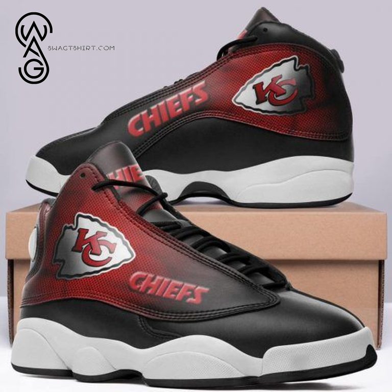 Kansas-City-Chiefs-Football-Team-Air-Jordan-13-Shoes-1