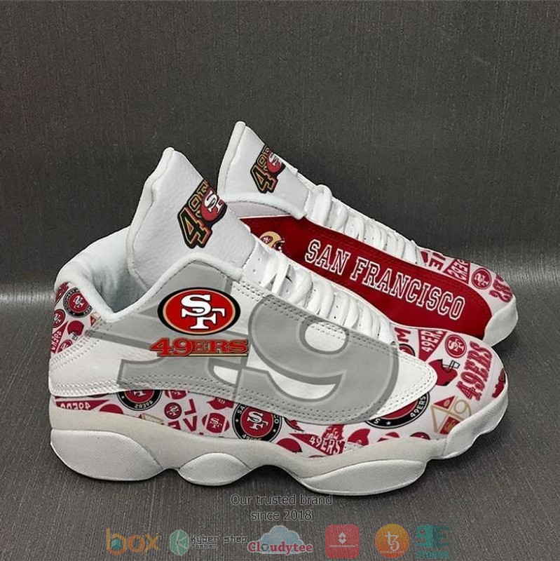 Kansas City Chiefs Nfl Big Logo Football Team Air Jordan 13 Sneaker Shoes Kansas City Chiefs Nfl Big Logo Football Team Air Jordan 13 Sneaker Shoes