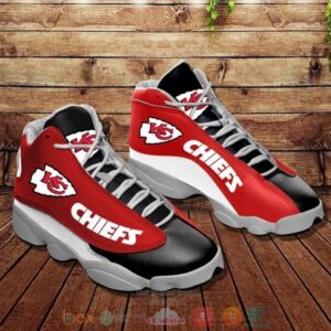 Kansas City Chiefs Nfl Logo Football Team Air Jordan 13 Shoes