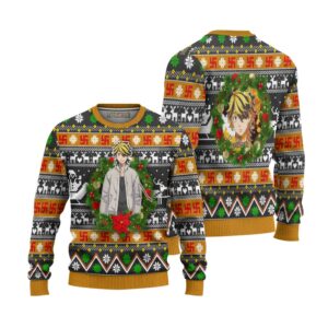 Kazutora Hanemiya Anime Ugly Christmas Sweater Custom Tokyo Revengers Xmas Gift