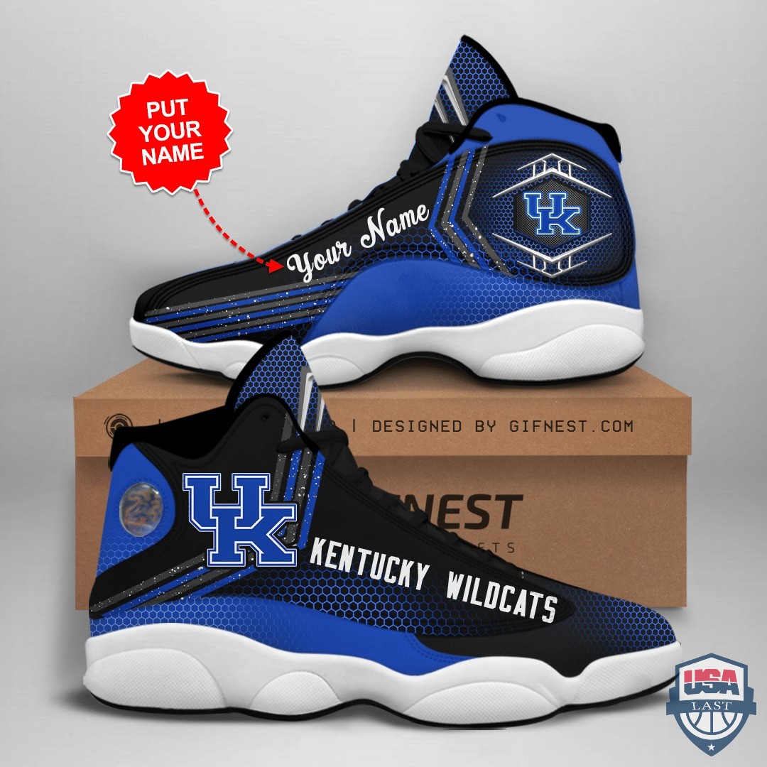 Kentucky Wildcats Air Jordan 13 Custom Name Personalized Shoes Kentucky Wildcats Air Jordan 13 Custom Name Personalized Shoes
