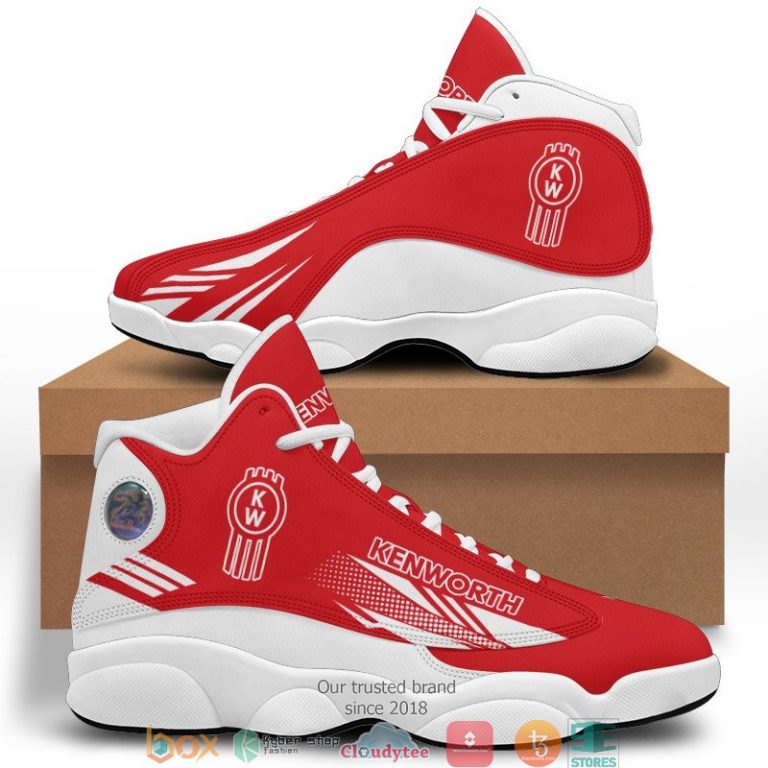 Kenworth-Red-Air-Jordan-13-Sneaker-Shoes-2
