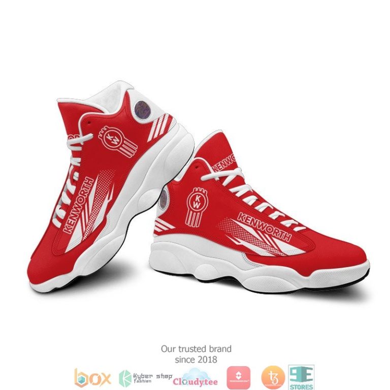 Kenworth-Red-Air-Jordan-13-Sneaker-Shoes-3