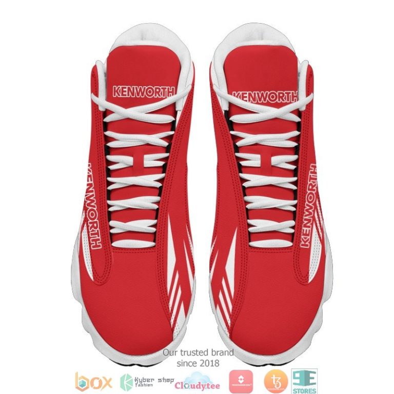 Kenworth-Red-Air-Jordan-13-Sneaker-Shoes-4