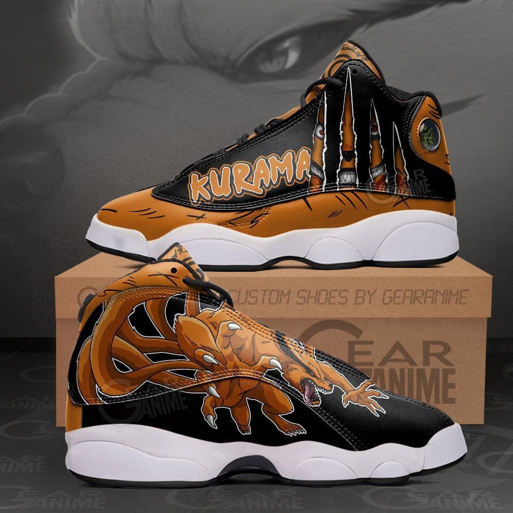 Kurama Nine Tails Anime Air Jordan 13 Shoes Kurama Nine Tails Anime Air Jordan 13 Shoes