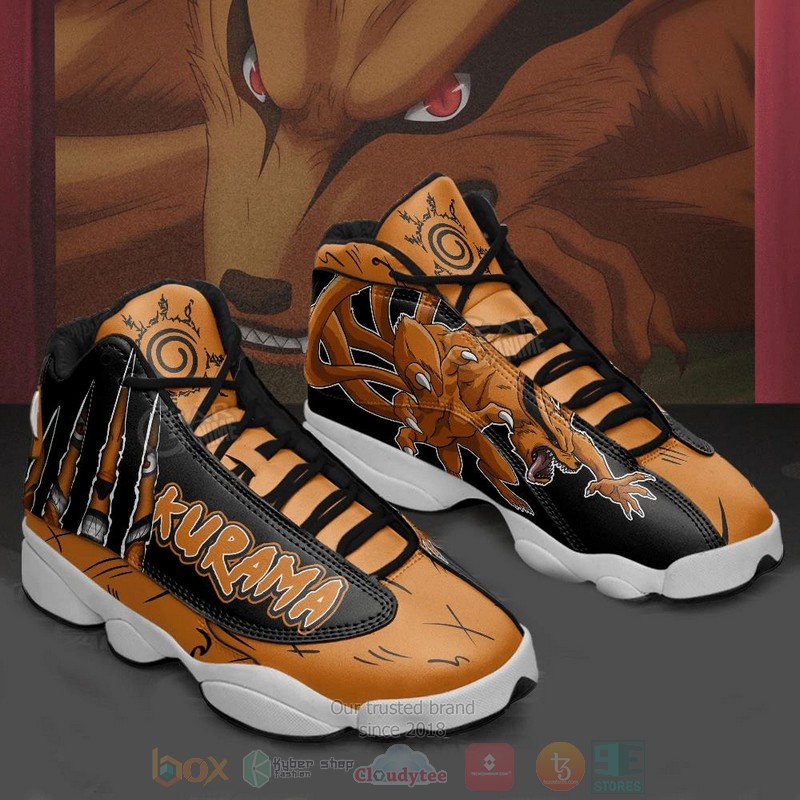 Kurama Nine Tails Naruto Air Jordan 13 Shoes Kurama Nine Tails Naruto Air Jordan 13 Shoes